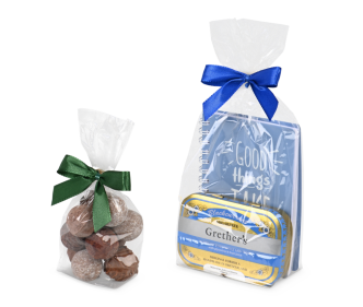 Sachet à fond croisé en cellulose régénérée