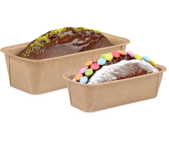 Moule à gâteau jetable rectangulaire