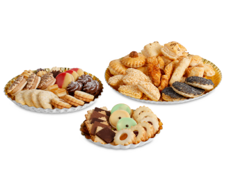 Assiette à pâtisserie ronde