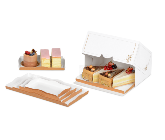 Plateau pour parts de gâteaux ORNAMENTE