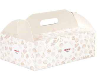 Boîte de transport pour patissiere «FRISCH & fein»