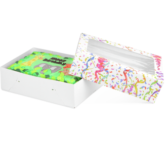 Carton avec fenêtre XL KONFETTI