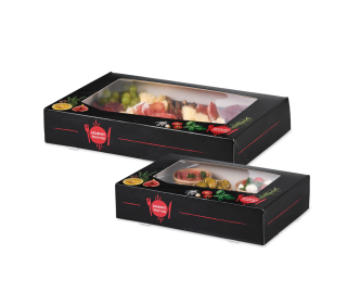 Boîte traiteur avec fenêtre GOURMET