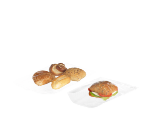 Sachet plat en  CPP aiguilletés et bloqués