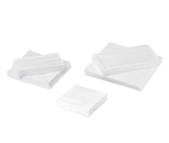 Serviette en ouate de cellulose blanche