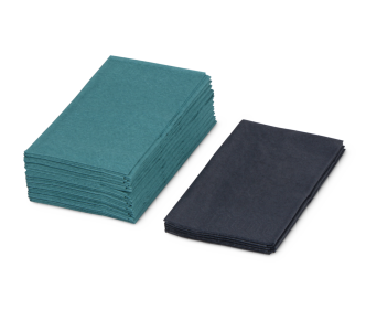 Serviette en ouate de cellulose colorée 33x33 cm, 1/8-pli