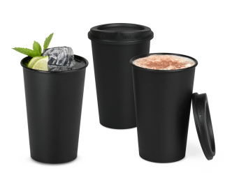Gobelet réutilisable et couvercle ECO
