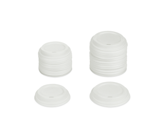 Couvercle en CPLA pour gobelets pour boissons chaudes