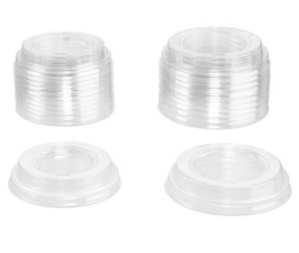 Couvercle en rPET pour gobelets pour boissons chaudes