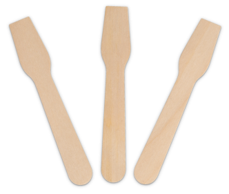 Cuillère à glace en bois