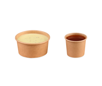 Pot à sauce en carton