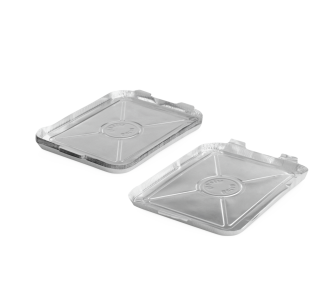 Couvercle pour barquette en aluminium