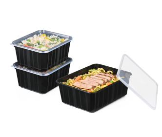 Bol réutilisable avec couvercle BASIC