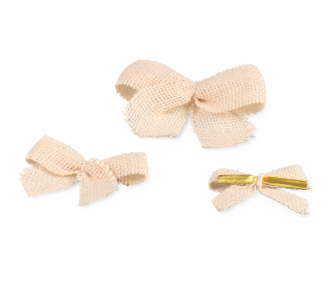 Clip à noeuds en jute