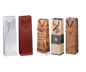 Sac cadeau pour bouteilles