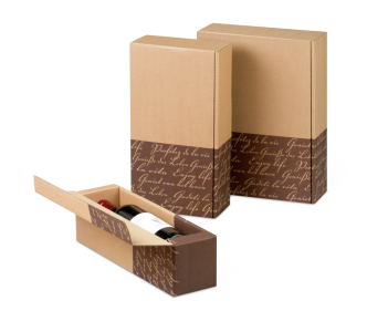 Carton cadeau pour bouteilles LIFE