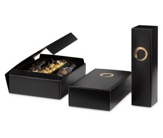 Carton cadeau pour bouteilles MODERN ART