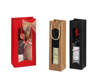 Sac cadeau avec fenêtre