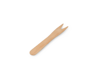 Fourchette frites en bois