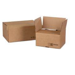 Carton avec fond automatique NIVEAU-BOX à hauteur variable
