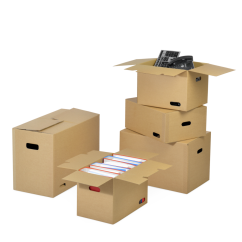 Carton déménagement Z-BOX à 1 et  2 cannelures