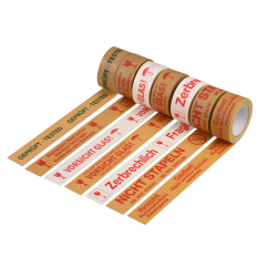 Ruban d'avertissement autocollant en papier