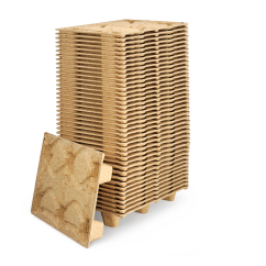 Palette moulée bois