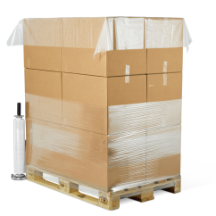 Coiffe plastique pour palettes RECYCLE