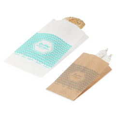 Sachet à soufflets en papier «Genuss»