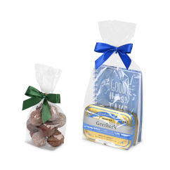 Sachet à fond croisé en cellulose régénérée
