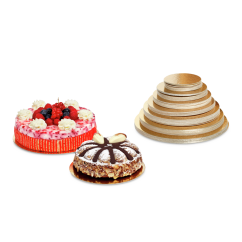 Disques à gâteau or