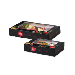 Boîte traiteur avec fenêtre GOURMET