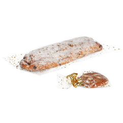 Sachet plat en CPP avec des étoiles