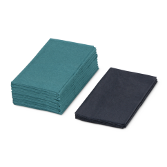 Serviette en ouate de cellulose colorée 33x33 cm, 1/8-pli