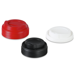 Couvercle LIGHT en PS pour gobelet pour boissons chaudes