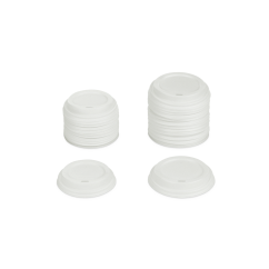 Couvercle en CPLA pour gobelets pour boissons chaudes