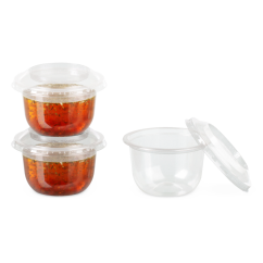 Gobelet rond en rPET & couvercle