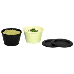 Bol à sauce réutilisable et couvercle ECO
