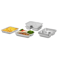 Barquette en aluminium