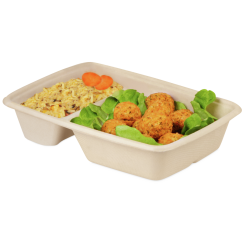 Barquette en bagasse