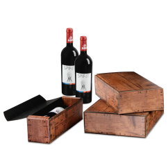 Carton cadeau pour bouteilles RUSTIKAL