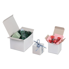 Coffret cadeau et de présentation blanc