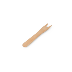 Fourchette frites en bois