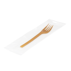 Fourchette réutilisables en WPC emballé indiv.