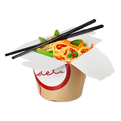 Boîte asiatiques