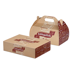 Emballages pour pâtisseries fines