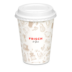FRISCH & fein pour café à emporter
