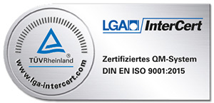 ISO 9001:2015 Zertifikat ISO 9001:2015 Zertifikat