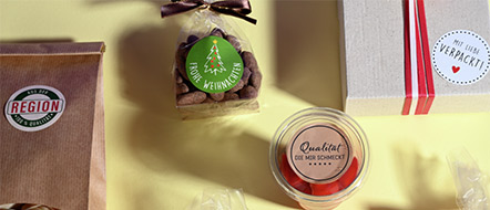 Étiquettes à motifs