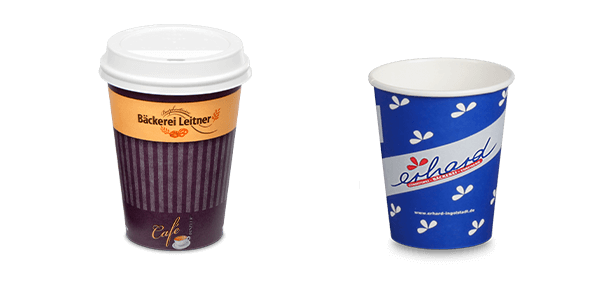 Imprimer les gobelets en carton de Leitner et Erhard
